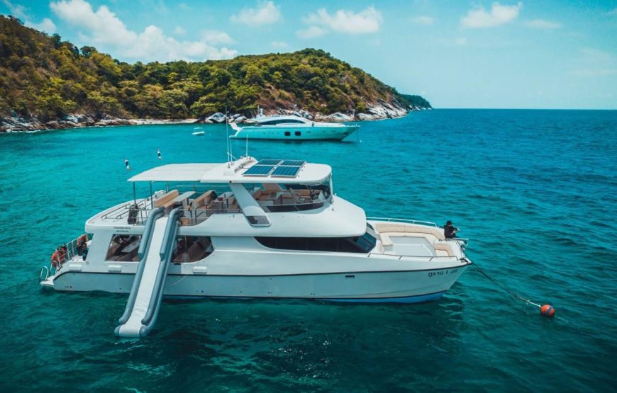 PhiPhi Luxury Catamaran Moonlight جزيرة بي بي الرحلة الفخمة